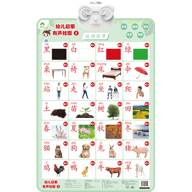 幼儿启蒙有声挂图